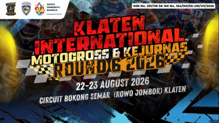KLATEN INTERNATIONAL MOTOCROSS & KEJURNAS ROUND 6 2026 foto 1