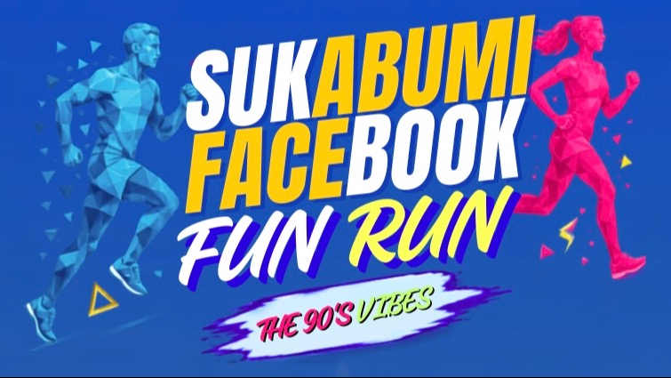 SUKABUMI FACEBOOK FUN RUN THE 90’s VIBES foto 1