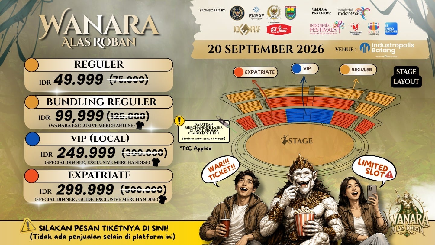 Sendratari Wanara Alas Roban 2026 foto 1