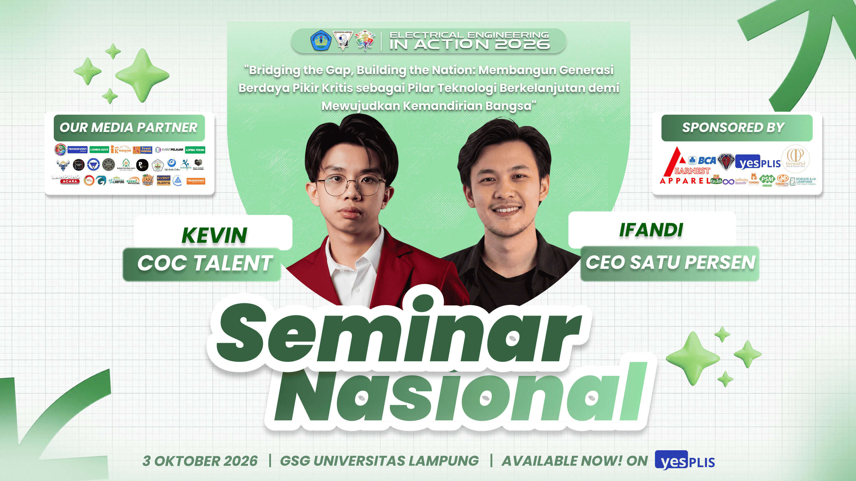 Seminar Nasional - Electrical Engineering in Action 2026 foto 1