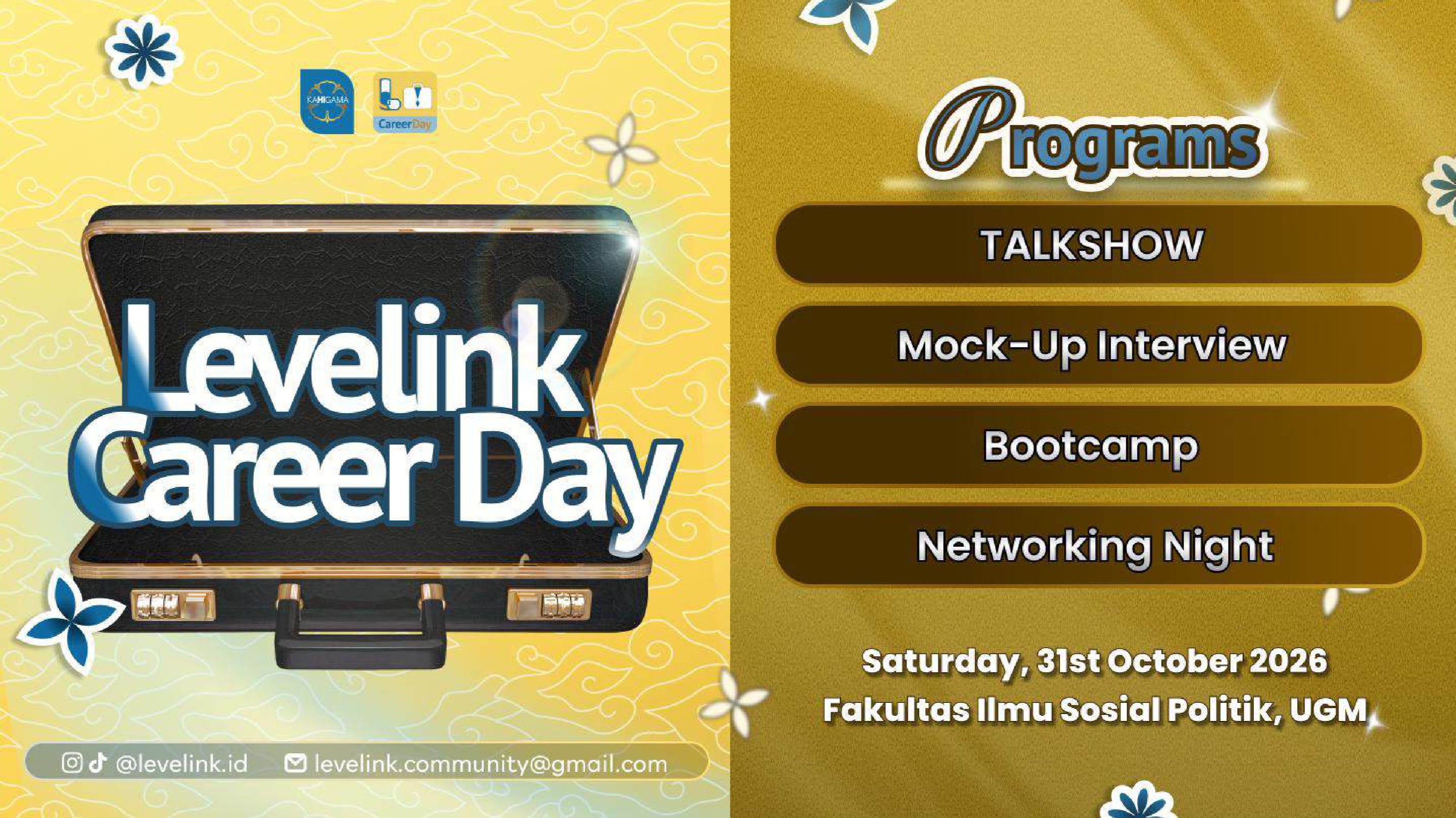 Poster Levelink Career Day 2026