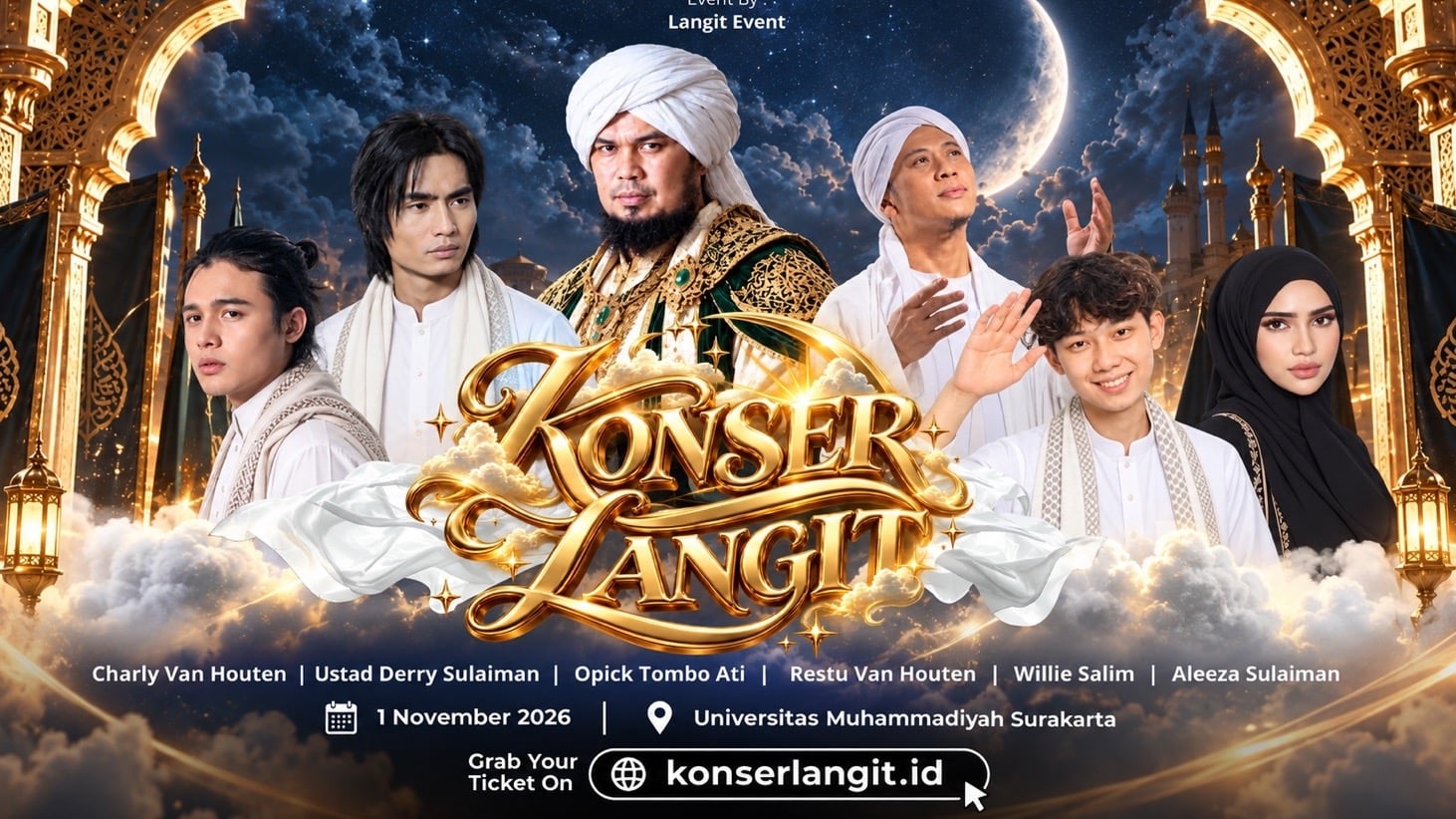 Poster KONSER LANGIT