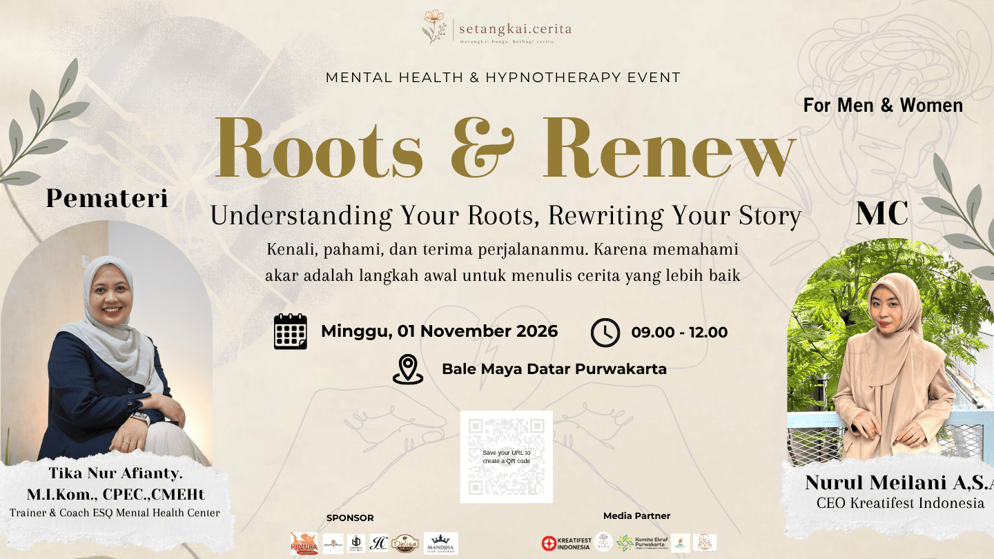 Poster Roots & Renew Purwakarta 