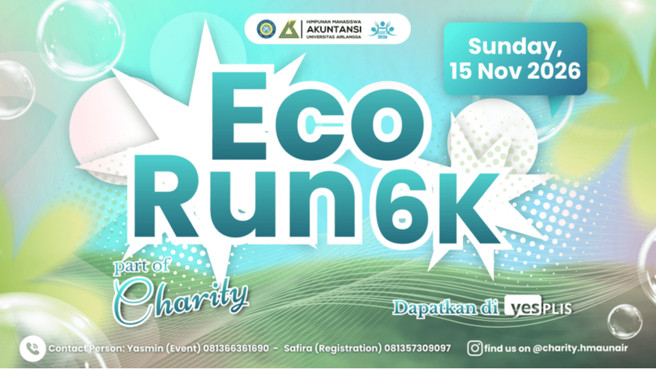 Poster Eco Run 6K